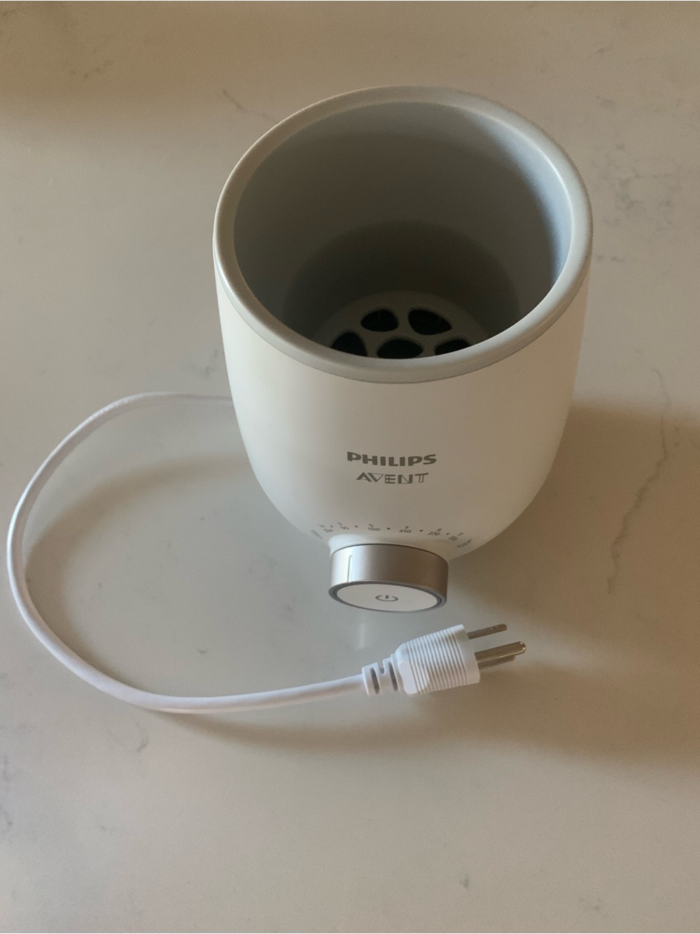Philips Avent White Baby Bottle Warmer